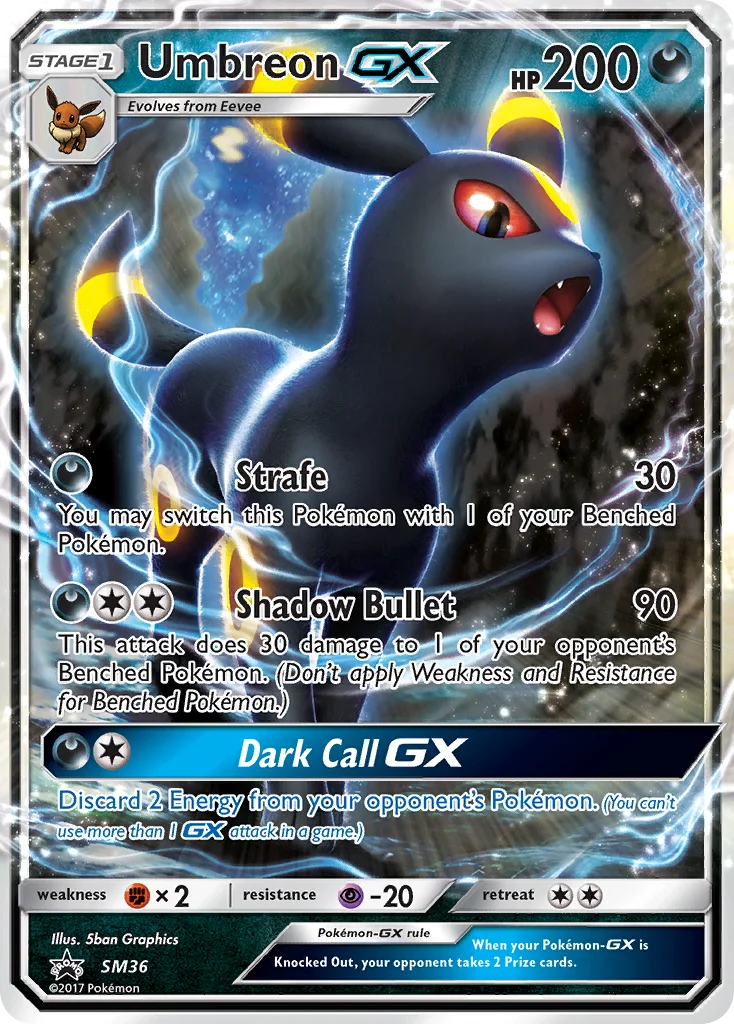Carte Noctali GX