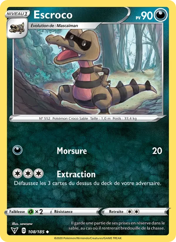 Carte Escroco