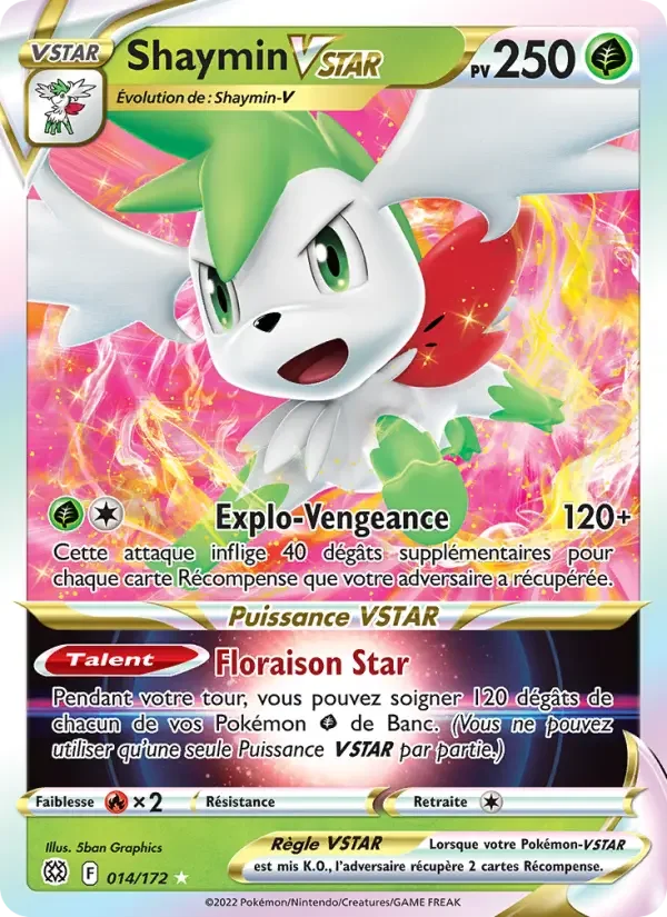 Carte Shaymin VSTAR