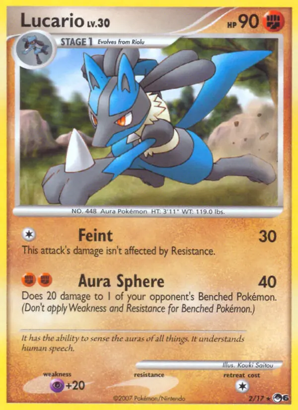 Carte Lucario
