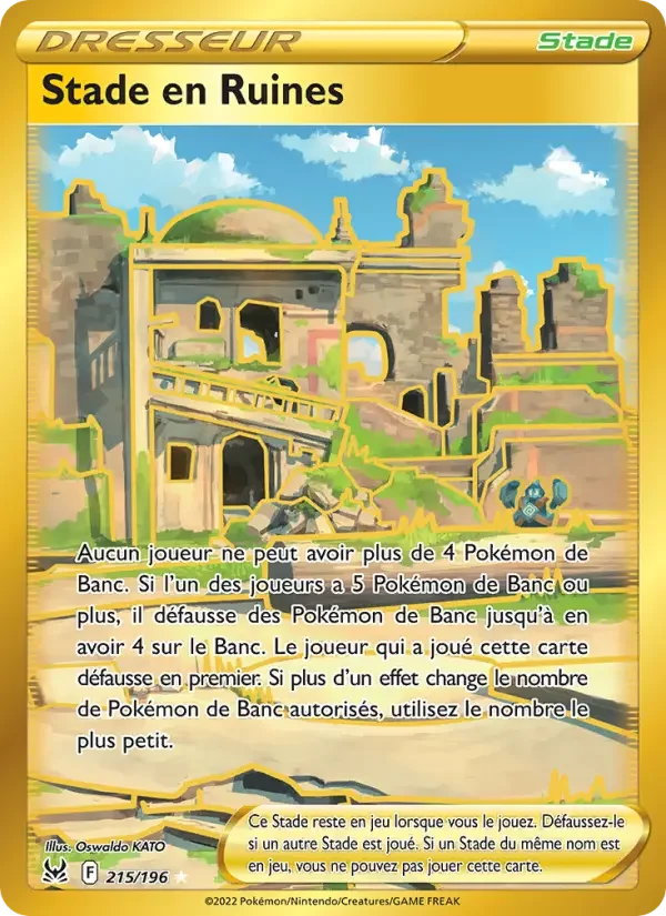 Carte Stade en Ruines