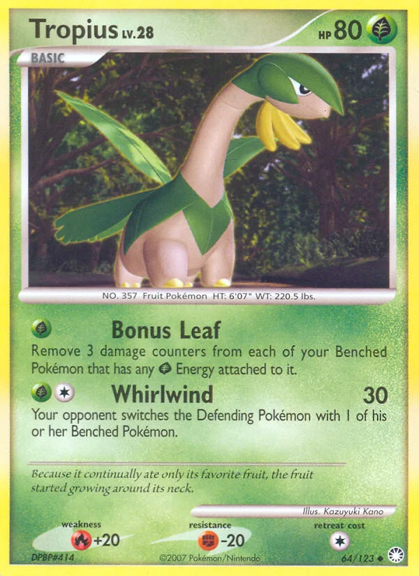 Carte Tropius