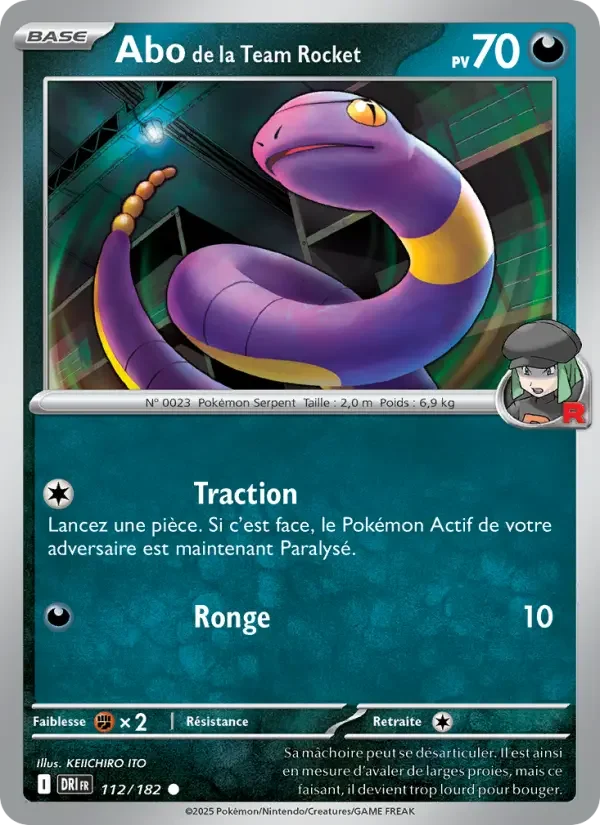 Carte Abo de la Team Rocket