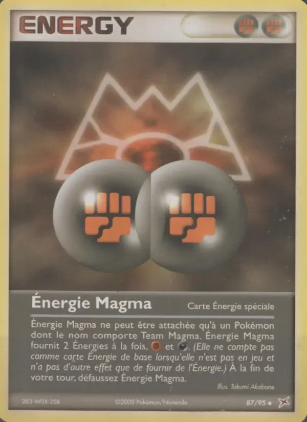 Carte Énergie Magma