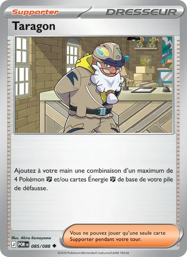 Carte Pokémon Taragon — Équilibre Parfait