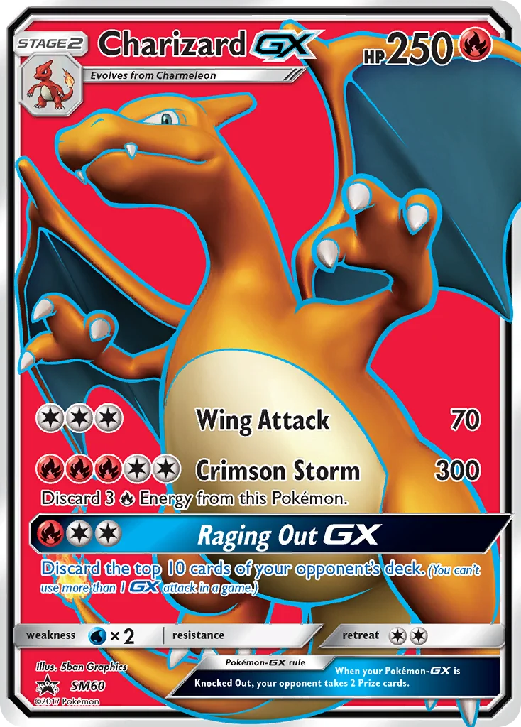 Carte Dracaufeu GX