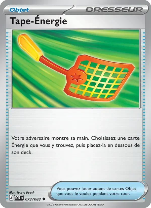 Carte Pokémon Tape-Énergie — Équilibre Parfait