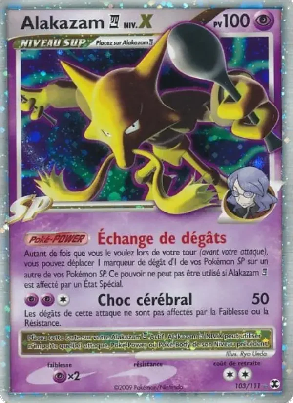 Carte Alakazam  Niv. X