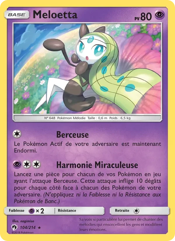Carte Meloetta