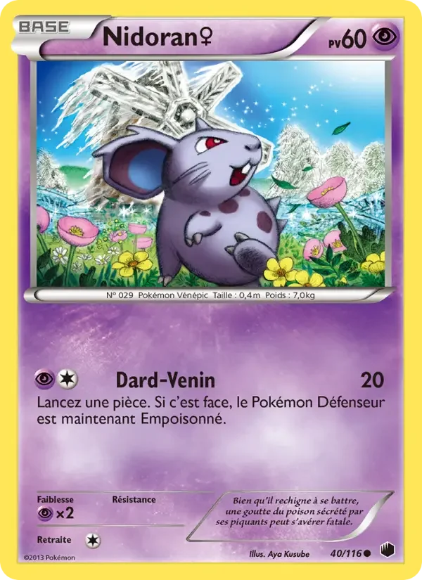 Carte Nidoran♀