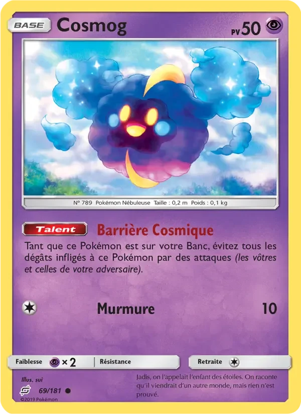 Carte Cosmog