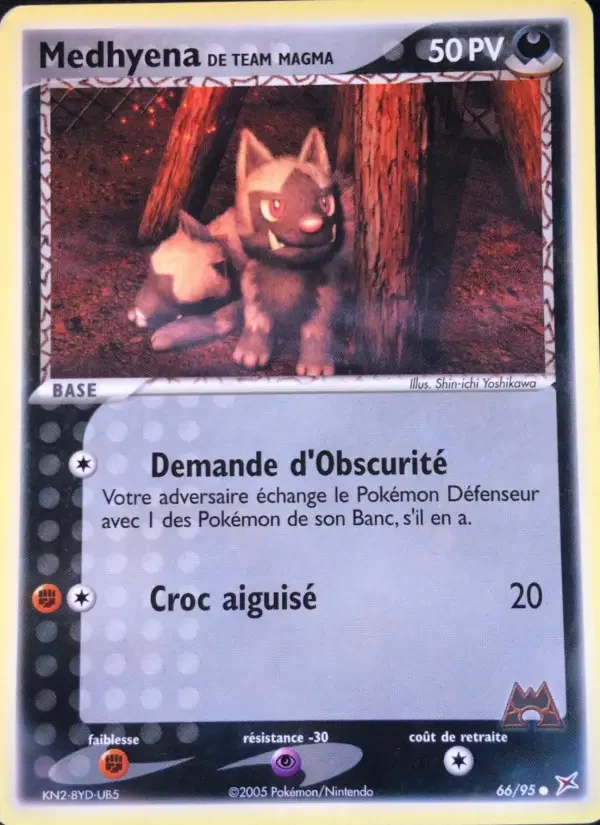 Carte Medhyena de Team Magma