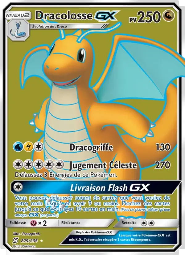 Carte Dracolosse GX