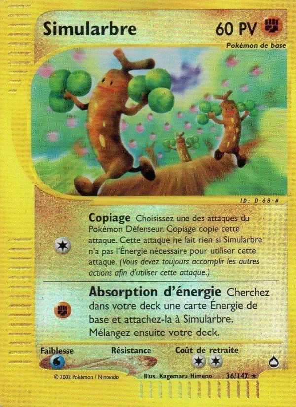 Carte Simularbre