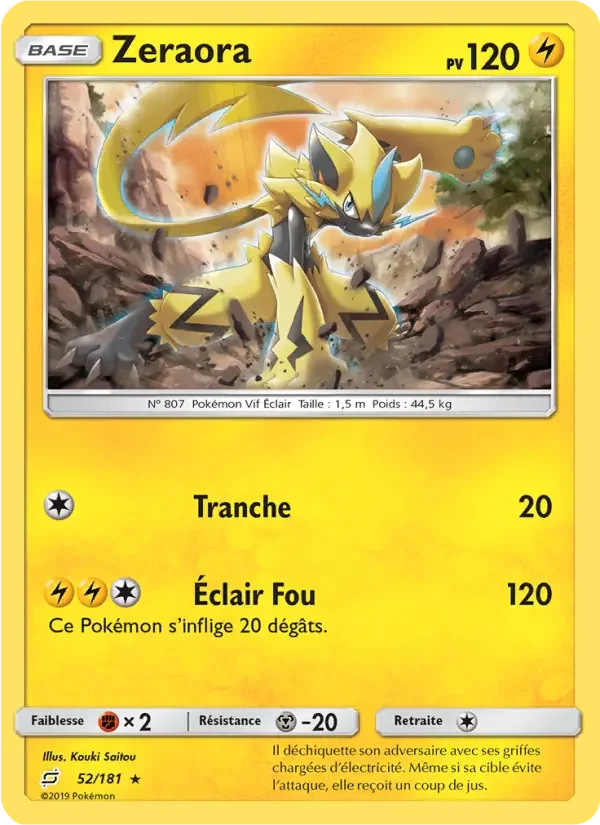 Carte Zeraora