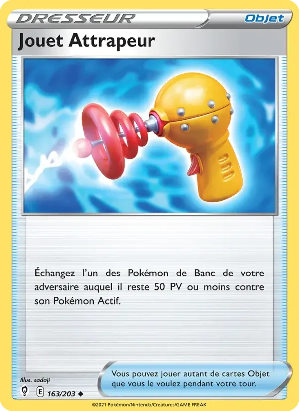 Carte Jouet Attrapeur