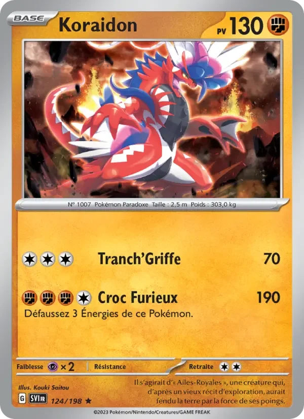 Carte Koraidon