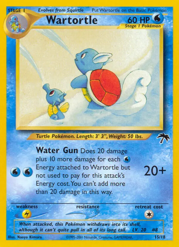 Carte Wartortle