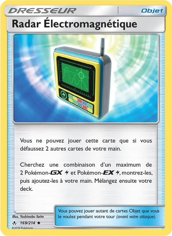 Carte Radar Électromagnétique