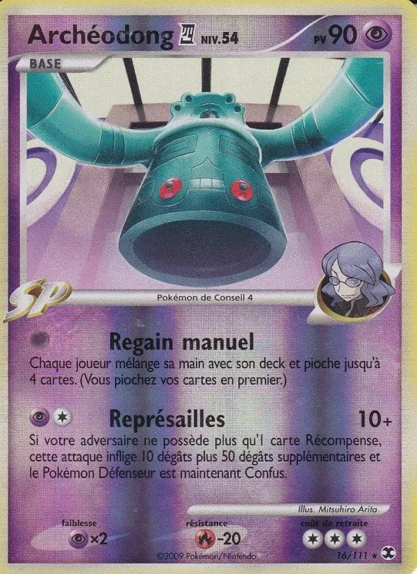 Carte Archéodong  Niv. 54