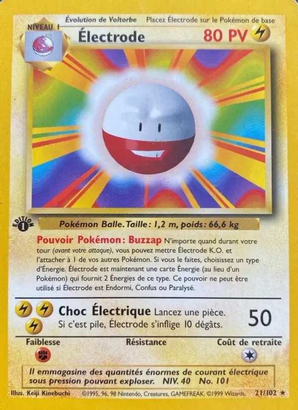 Carte Électrode