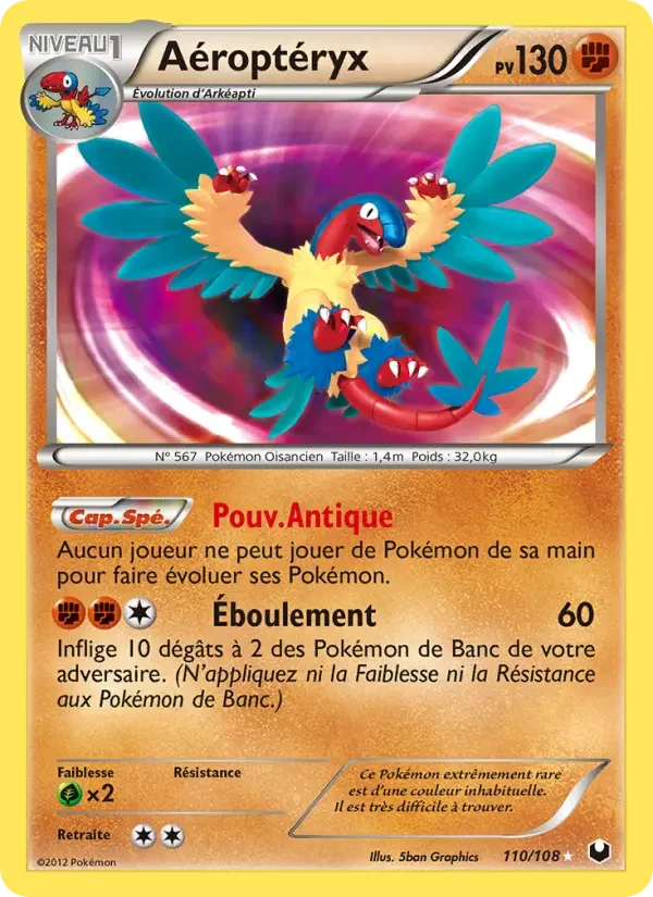 Carte Aéroptéryx