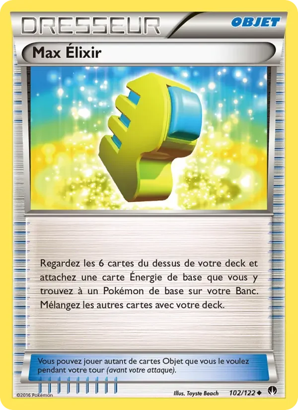 Carte Max Élixir