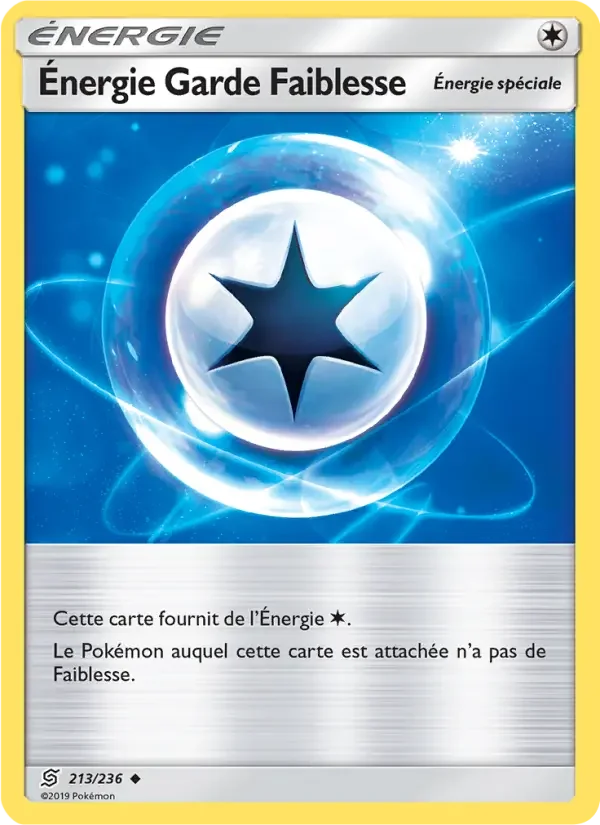 Carte Énergie Garde Faiblesse