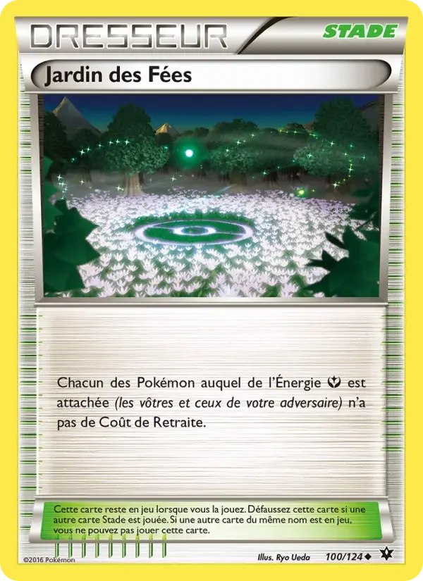 Carte Jardin des Fées