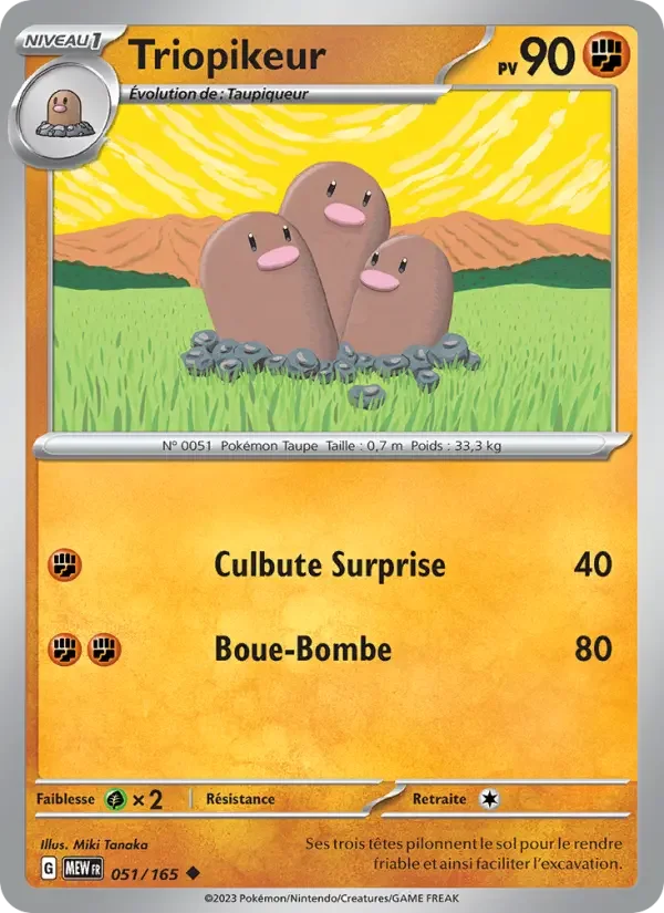 Carte Triopikeur