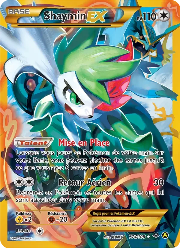 Carte Shaymin EX