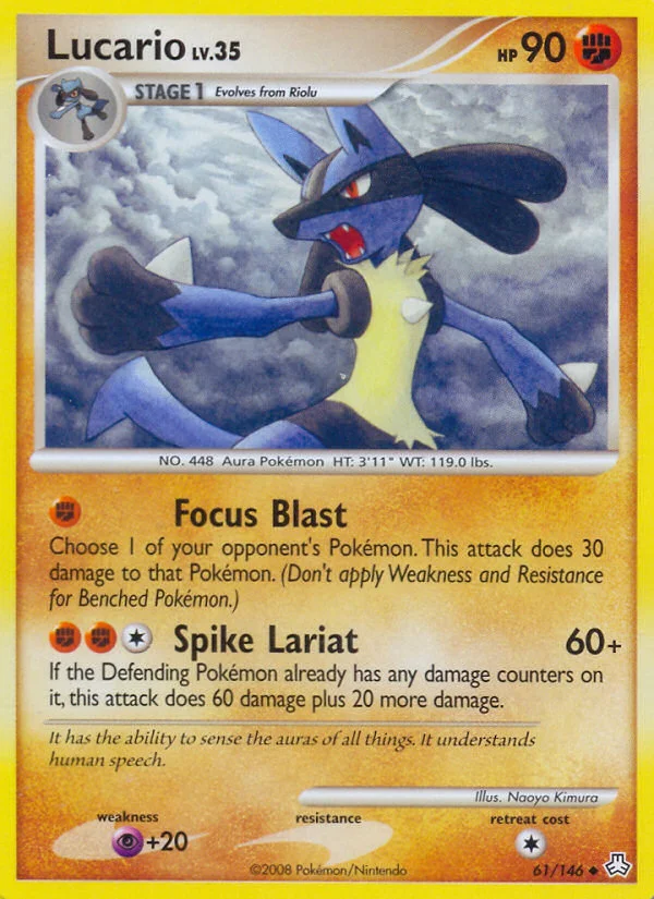 Carte Lucario