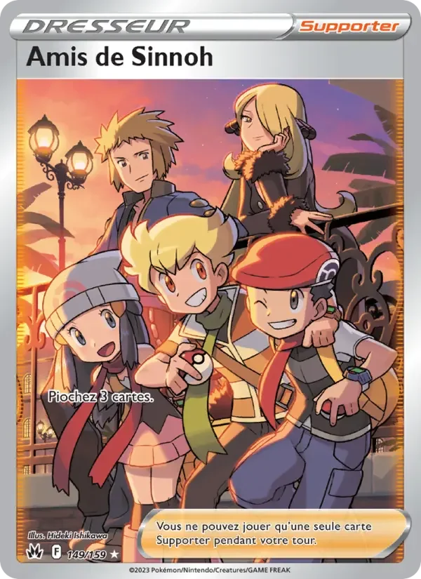 Carte Amis de Sinnoh