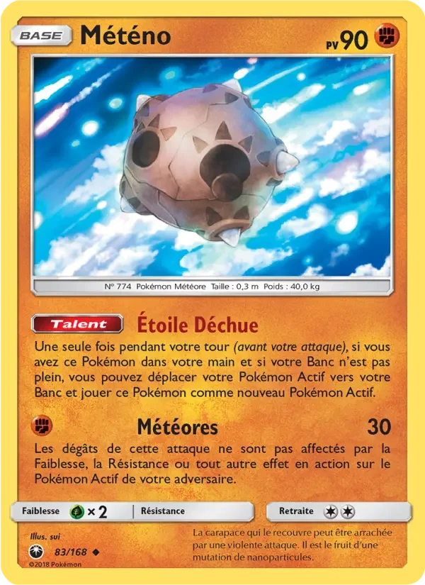 Carte Météno