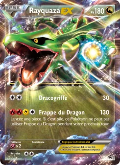Carte Rayquaza EX