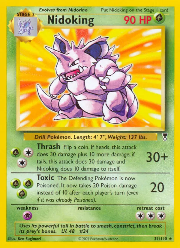 Carte Nidoking
