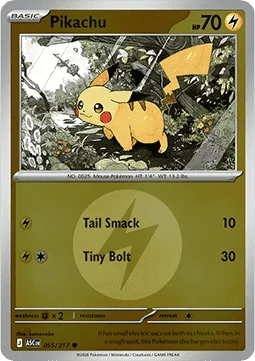 Carte Pokémon Pikachu — Héros Transcendants