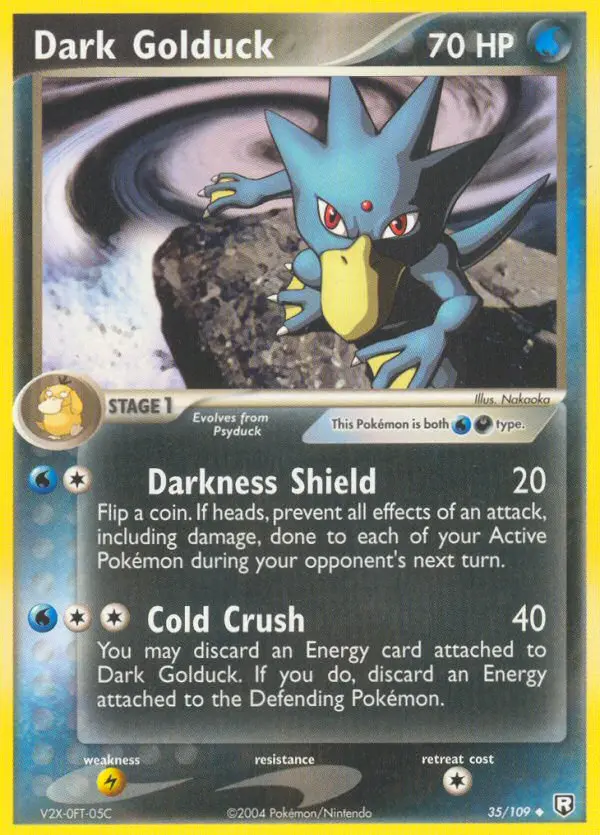 Carte Dark Golduck