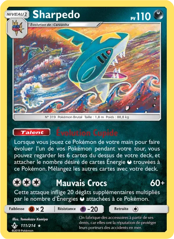 Carte Sharpedo