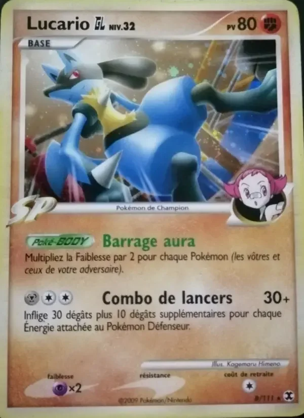 Carte Lucario  Niv. 32