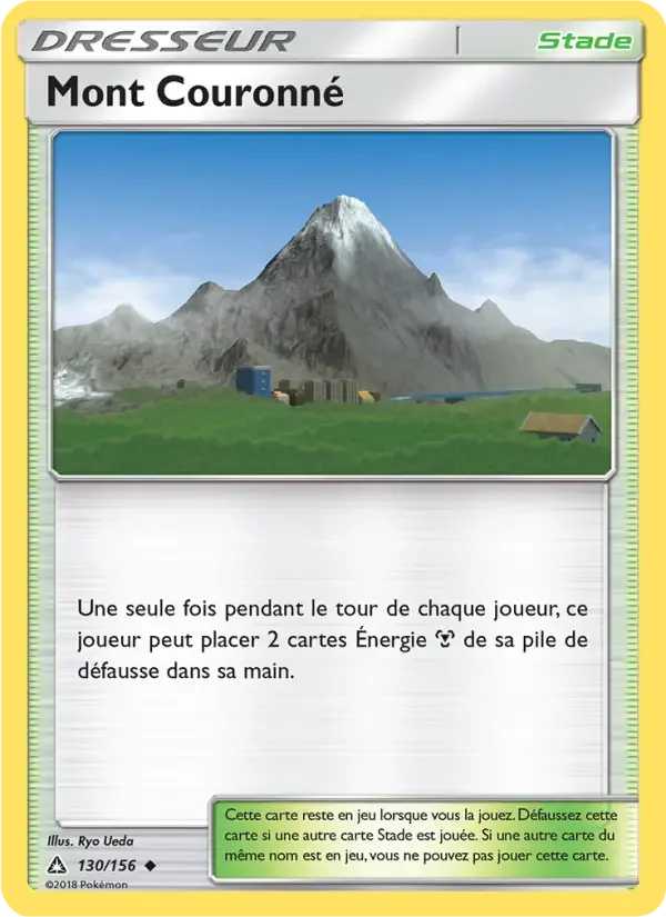 Carte Mont Couronné