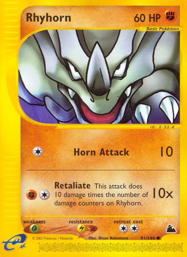 Carte Rhyhorn