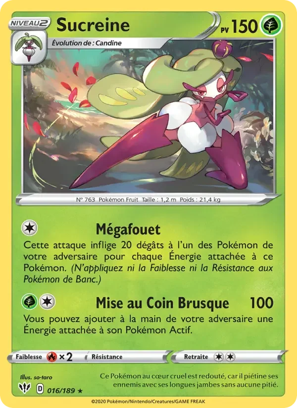 Carte Sucreine