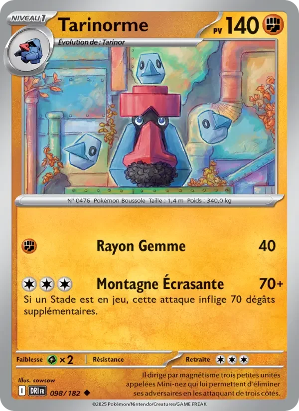 Carte Tarinorme