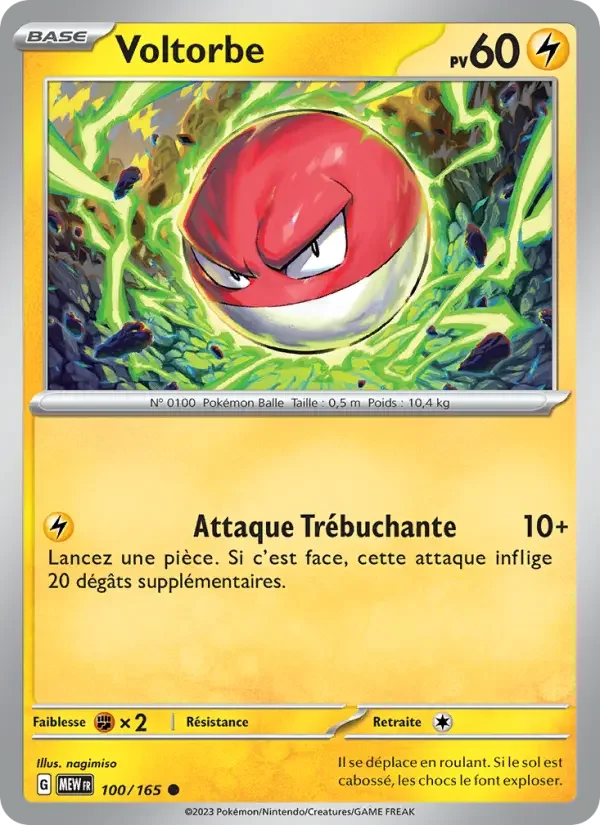 Carte Voltorbe