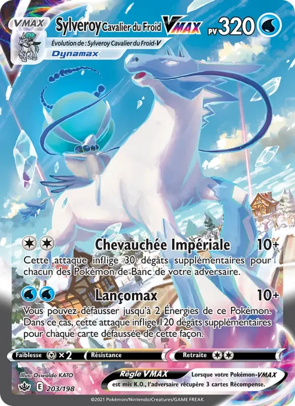 Carte Sylveroy Cavalier du Froid VMAX