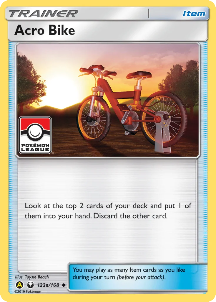 Carte Pokémon Acro Bike — Tempête Céleste