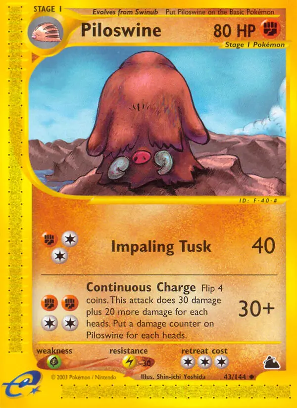 Carte Piloswine