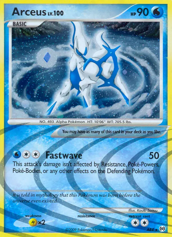 Carte Arceus