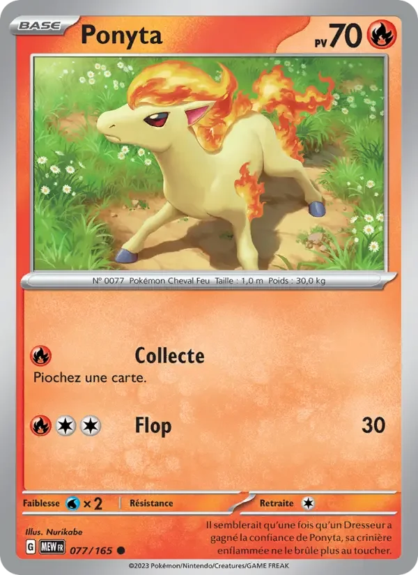 Carte Ponyta